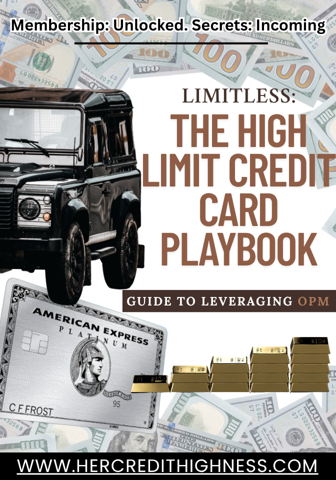 Limitless: The High Limit Credit Card Playbook