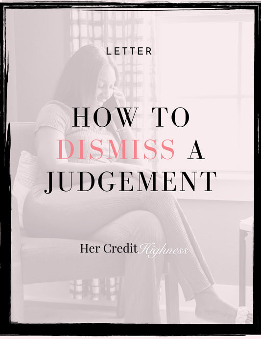 Judgement Dismissal