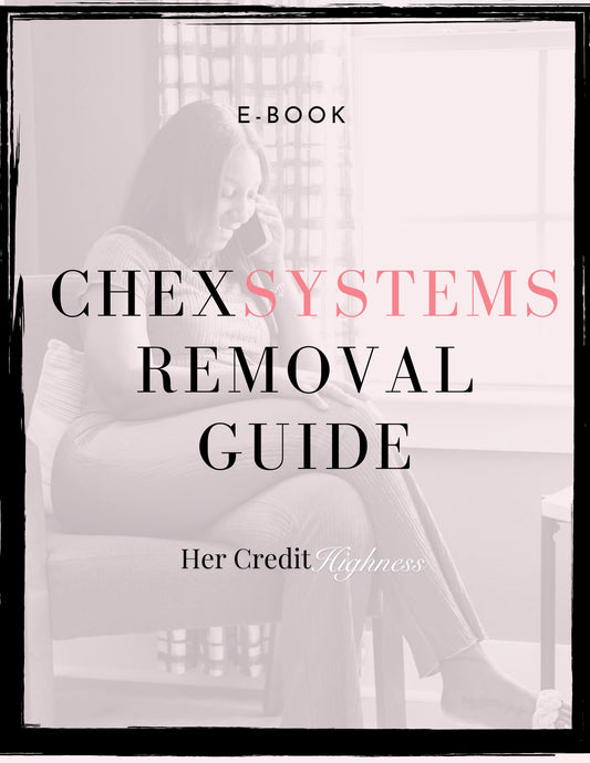 Chex Systems Removal Guide