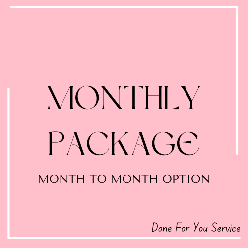 Monthly Plan