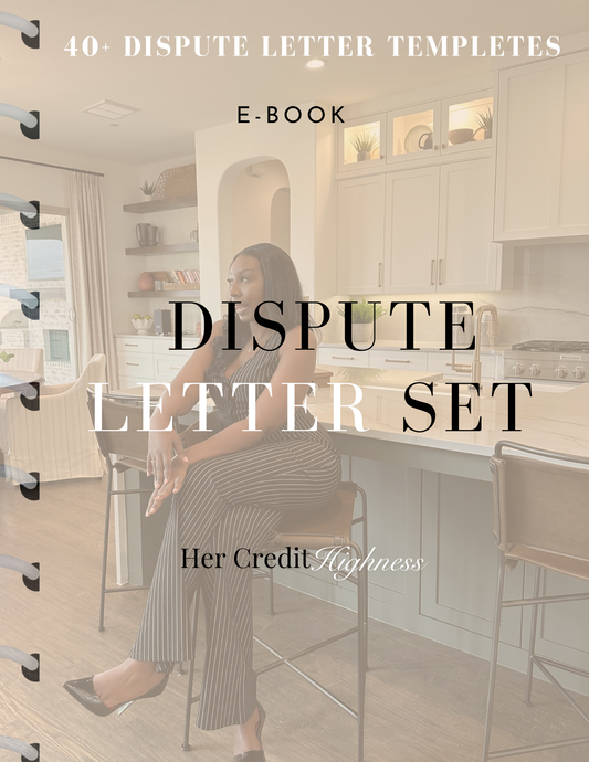 Dispute Letter Set