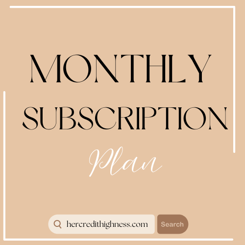 Monthly Credit Membership